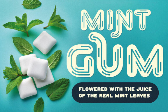 Spearmint - Original Display Font