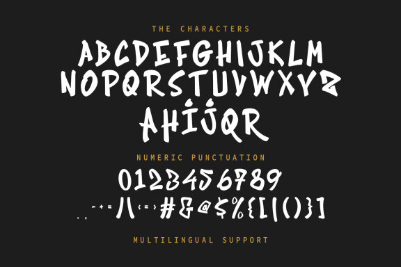 Zhyengki Graffiti Display Font