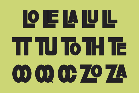 Zocce Sans Serif Display Font