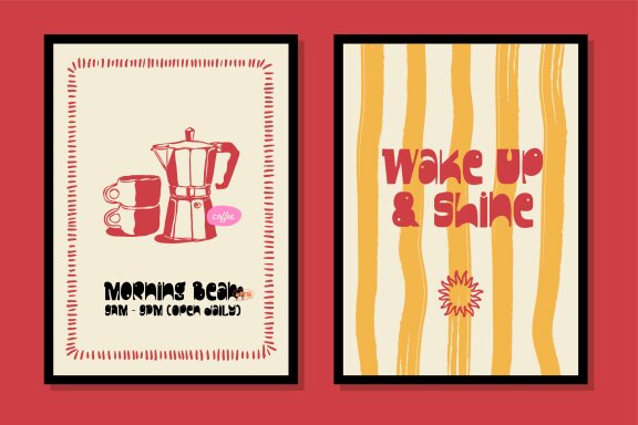 Dotcha Rounde | Fun Hand Drawn Font