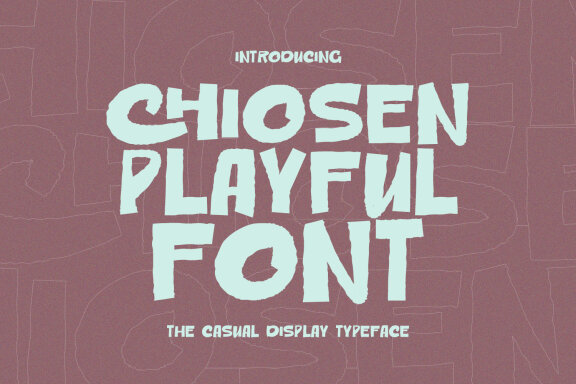 Chiosen Playful Casual Display Font