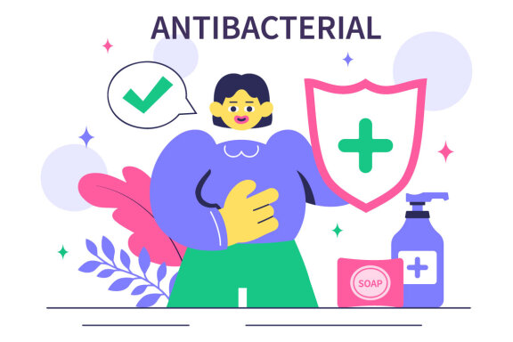 11 Antibacterial Practices Illustration