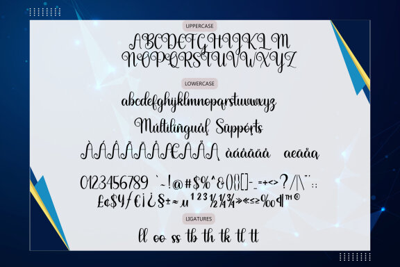 Velinetta Calligraphy Font