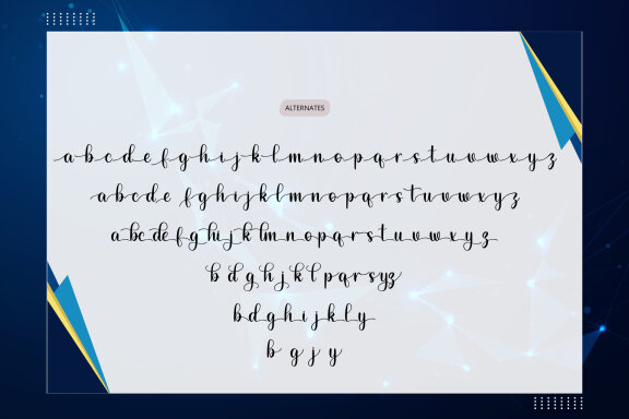 Velinetta Calligraphy Font