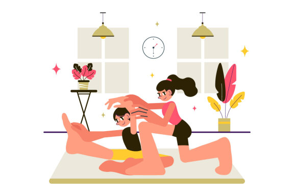 10 Rhythmic Gymnastics Illustration