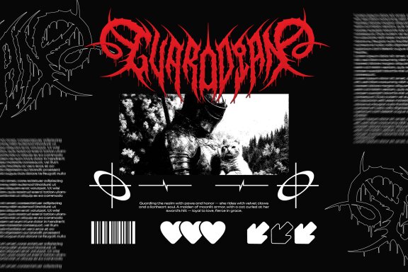 Minotor | Black Metal Font