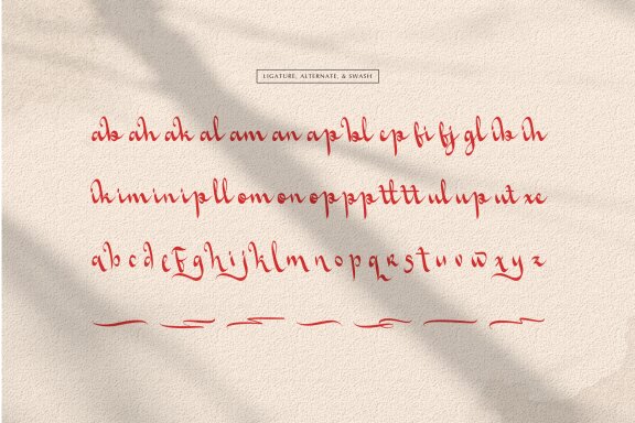 Le Undines | Signature Font