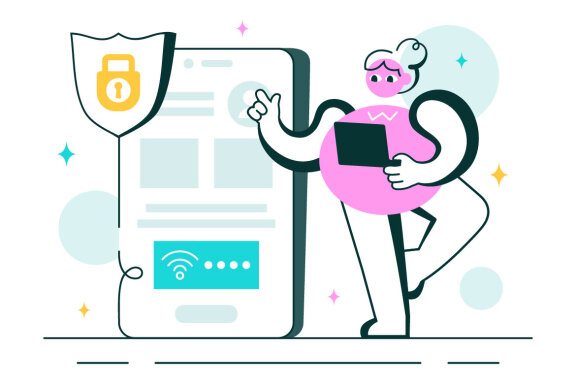 10 WiFi Security Wireless Technology Illustration
