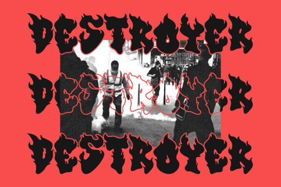 Flamezinna All Caps Flame Display Font