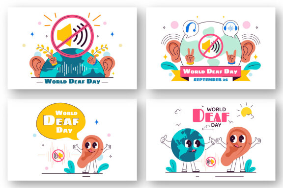 10 World Day of the Deaf Illustration