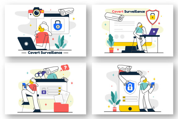 10 Covert Surveillance Illustration