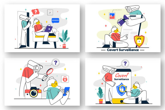 10 Covert Surveillance Illustration