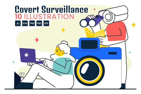10 Covert Surveillance Illustration