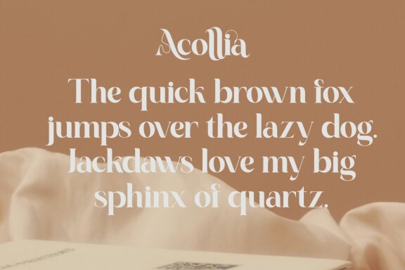 Acollia | Serif Display