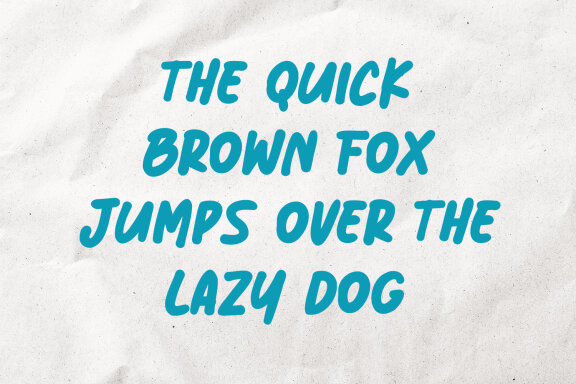 Capuno Bold Handmade Font