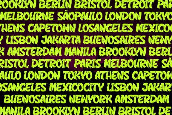 Bling Nioh | Graffiti Typeface