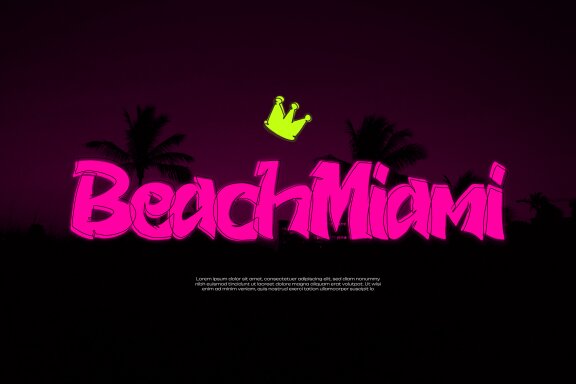 Bling Nioh | Graffiti Typeface