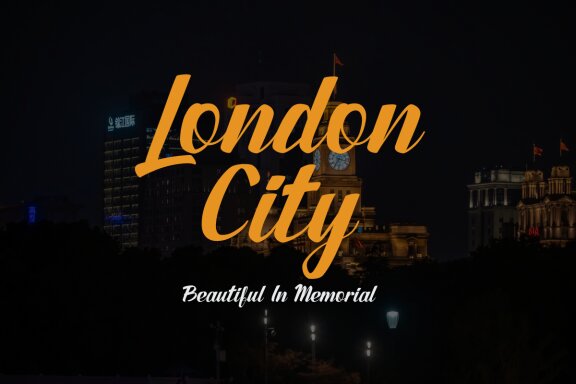 Sunday Midnight | Handwritten Script Font