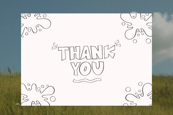 Path Note | Outline Bold Handwritten