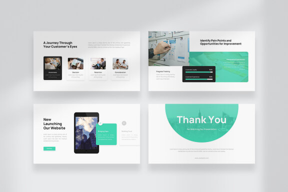 Custome - Customer Journey PowerPoint