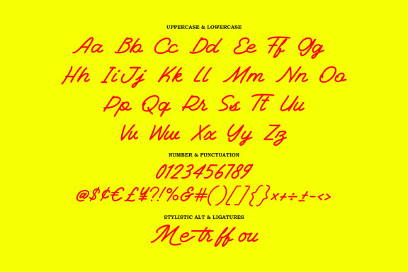 Moutre Monoline FREE Font