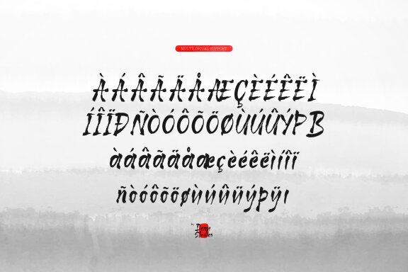 Shinkai Ink | Japanese Solid Brush