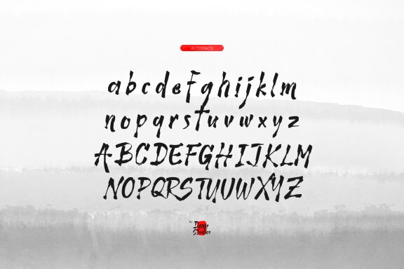 Shinkai Ink | Japanese Solid Brush