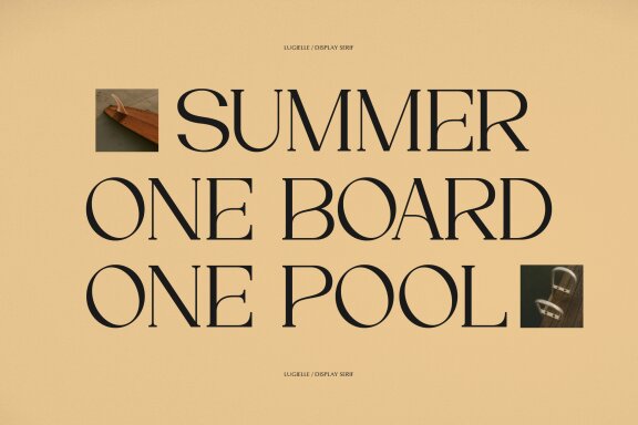 Lugielle | Modern Display Serif