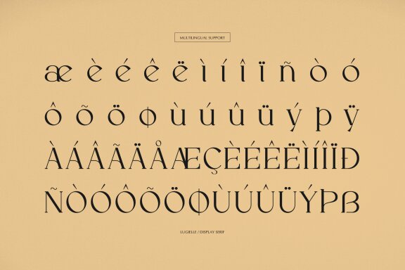 Lugielle | Modern Display Serif