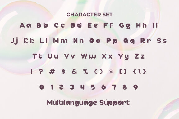 Bubble Games FREE Font