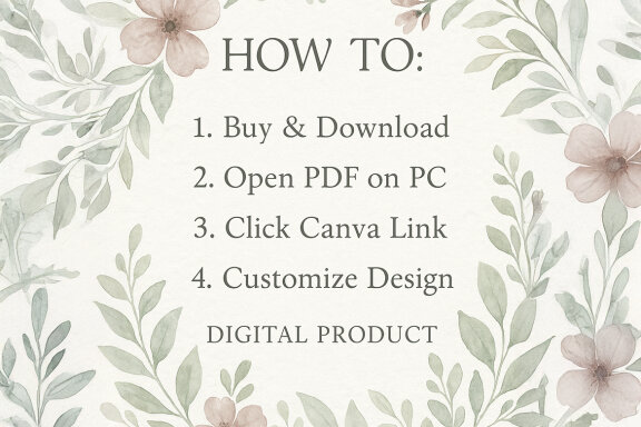 Safari Birthday Invitation FREE Canva Template
