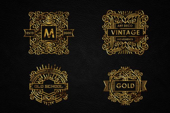Art Deco - Vintage Badges Vol. III
