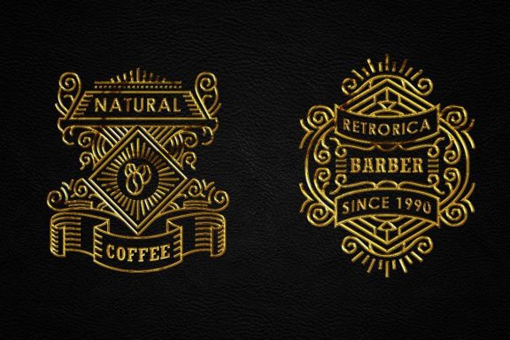 Art Deco - Vintage Badges Vol. III