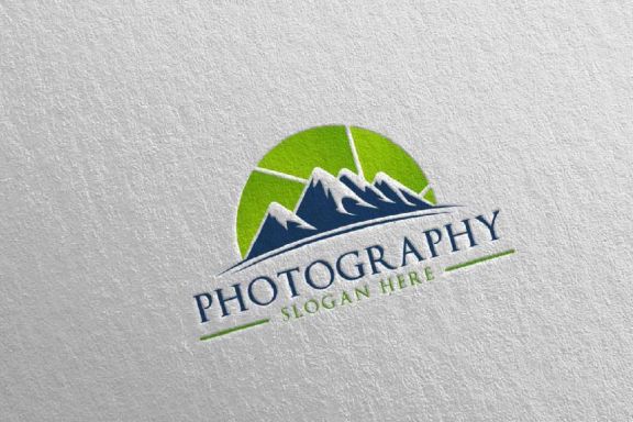 Mountain Camera Photography Logo 13