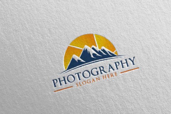 Mountain Camera Photography Logo 13