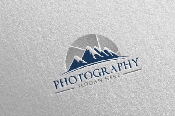 Mountain Camera Photography Logo 13