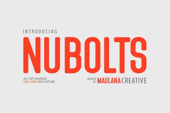 Nubolts Rounded Sans Family Font
