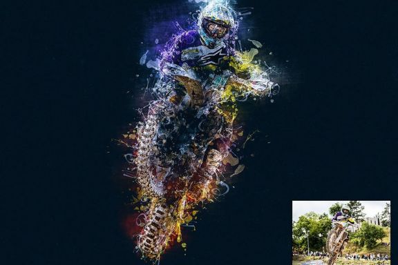 Liquid 2 Photoshop Action