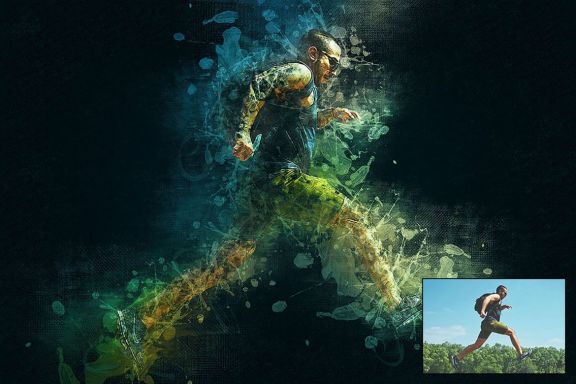 Liquid 2 Photoshop Action