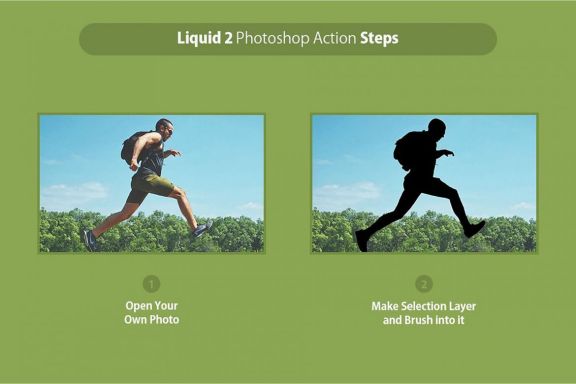 Liquid 2 Photoshop Action