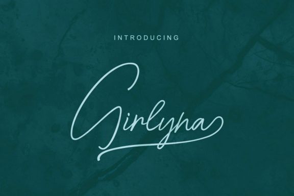 Girlyna Script Font