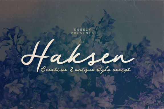 Haksen Script Font