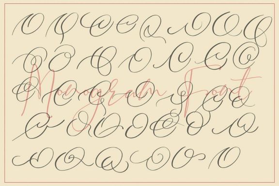 MONOGRAM O | Monofont caps O