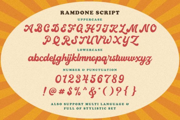 Ramdone - Retro Script
