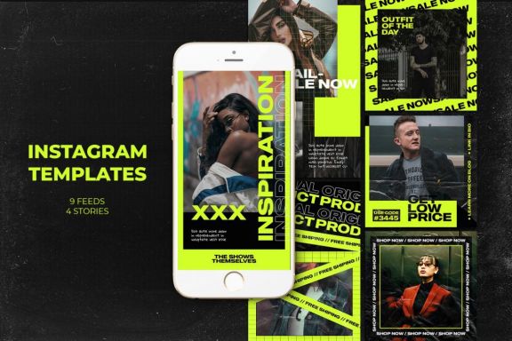 Fashion Instagram Templates 4