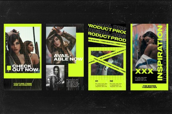 Fashion Instagram Templates 4