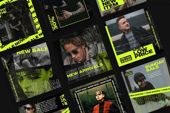 Fashion Instagram Templates 4