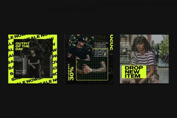 Fashion Instagram Templates 4
