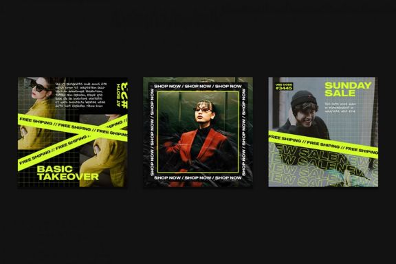 Fashion Instagram Templates 4