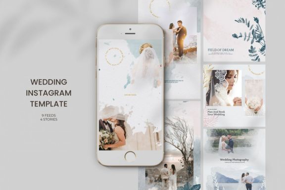 Wedding Instagram Templates